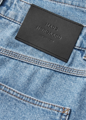 Riva Classic denim skirt Mid Blue Denim Mads Nørgaard 